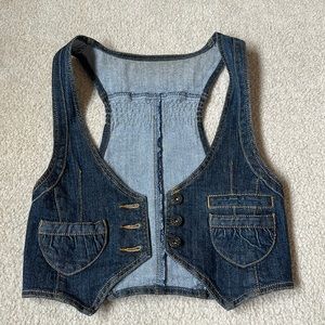 Denim vest